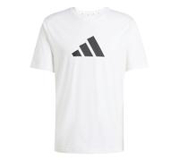 adidas sportswear - M FI 3BAR TEE Bianco - Abbigliamento M Bianco