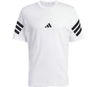 T-shirt adidas Future Icons 3 Strisce manica corta bianco puro nero - S