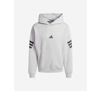 Adidas Future Icons 3 Stripes Hoodie Grigio M / Regular Uomo