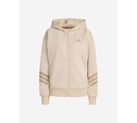 Adidas Future Icons 3stripes W - Felpa - Donna - Beige S