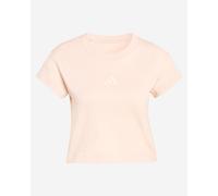 Adidas Future Icons Small Logo W - T-shirt - Donna - Rosa S