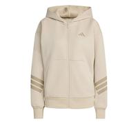adidas Future Icons Three Stripes Full Zip Hoodie Pista con Cappuccio Donna (Pacco da 1)