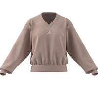 Adidas Future Icons Three Stripes V Neck Sweatshirt Maglia di Tuta Donna (Pacco da 1)