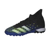 Adidas FY0623 Predator Freak .3 TF Uomo, Core Black/Ftwr White/Solar Yellow EU 47 1/3