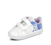 Adidas FZ3221 Advantage I Unisex - Bambini, Ftwr White/Ftwr White/Chalk Purple EU 21