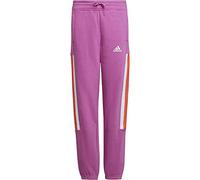 adidas G Es Bl Warm Pt Pantalone, Selipu/Senaim/Bianco, 10 Anni Bambina