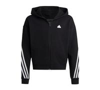 adidas G Fi 3s FZ Felpa, Nero/Bianco, 13 Años Bambina