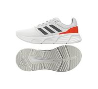 adidas Galaxy 6, Sneakers Uomo, Bianco (Ftwr White/Grey Five/Solar Red), 40 2/3 EU
