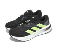 adidas Galaxy 7 M Core Black Pulse Lime Grey Men Road Running Shoes JI4597