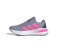 adidas Galaxy 7 Running Shoes, Scarpe da Corsa Donna, Argento Viola Lucido Rosa Ombra Navy, 39 1/3 EU