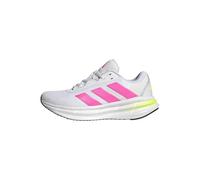 adidas Galaxy 7 Running Shoes, Scarpe da Corsa Donna, Ftwr White Lucid Pink Lucid Lemon, 41 1/3 EU