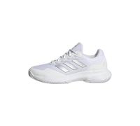 Scarpe da tennis da donna Adidas GameCourt 2 W - cloud white/silver metallic/cloud white - Bianco (38 2/3)