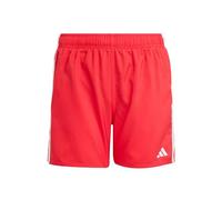 adidas garçon 3-Stripes Swim Shorts Kids, Pure Ruby/White, 9-10 Years