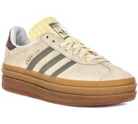 Adidas Gazelle Bold 3 Strati Piattaforma Donne Trainer In Nero Bianco EU 36-42
