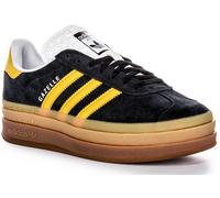 Adidas Gazelle Bold Layer Sole Piattaforma Trainer Donna In Nero Giallo UK 3 - 8