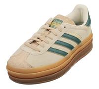 ADIDAS ORIGINALS Sneaker bassa 'Gazelle Bold' beige chiaro / oro / verde scuro Donna ADIDAS ORIGINALS 41