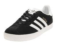 adidas Gazelle C, Sneakers Unisex - Bambini e Ragazzi, Nero (Core Black/Ftwr White/Gold Metallic), 31 EU