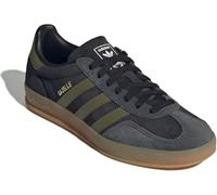 adidas Originals Gazelle Indoor Core Black Focus Olive Men Casual Shoes JQ8399