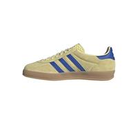 Adidas Gazelle Indoor Uomo Giallo Cipria Team Blu Reale/Bianco Ftwr 14 US, Multi, 48 EU Larga