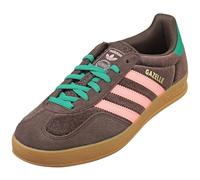 ADIDAS ORIGINALS Sneaker bassa 'GAZELLE' marrone scuro / verde scuro / rosa, Taglia 39-39,5