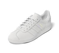 adidas Gazelle, Scarpe da Ginnastica Unisex - Adulto, Bianco Ftwr White Ftwr White Gold Metallic, 42 2/3 EU