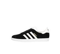 adidas Gazelle, Scarpe da Ginnastica Unisex - Adulto, Nero Core Black White Gold Met, 39 1/3 EU