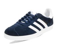 adidas Gazelle, Scarpe da Ginnastica Uomo, Blu Collegiate Blue White Gold Metallic, 42 2/3 EU