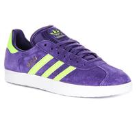 Adidas Gazzelle Messi Calcio Suede Lace Up Trainer Donna In Viola EU 36-42