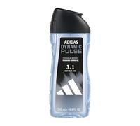 adidas Gel doccia 3 in 1 Dynamic Pulse per lui, con profumo fresco e legnoso, 250 ml