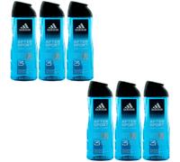 Adidas Gel Doccia AFTER SPORT 6 X 400ML XL Bottiglia - Corpo - Capelli - Viso