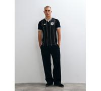 adidas Germania 26/27 terza maglia da calcio a righe nere-Nero 2XL