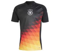Adidas Germania DFB Calcio Pre Match Maglia Nero Rosso IW7956 TAGLIA S