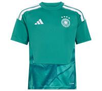 Adidas Germany 26/27 Replica Goalkeeper Home Junior Short Sleeve T-shirt Verde 11-12 Years Bambini
