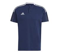 Adidas Tiro 21 3´´ Short Sleeve Polo Blu S / Regular Uomo
