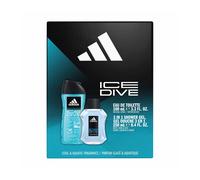 Adidas Ghiaccio Dive Confezione Regalo EDT 100ml E Gel Doccia 250ml Confezione