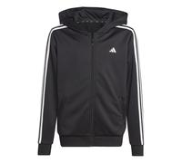 Adidas Giacca 3Stripes Full Zip Nera da Bambino 15-16 Anni Nero