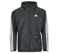 adidas giacca a vento Essentials 3-Stripes Windbreaker in Nero EU L