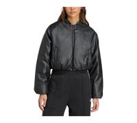 Adidas - Giacca Bomber in Similpelle con Imbottitura Sintetica - -Jackets -Donna -Nero -S