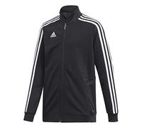 Adidas Giacca da Allenamento Tiro 19, Felpa Bambino, Nero Bianco, 7-8A