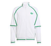 adidas Giacca Da Allenamento Uomini-Bianco,Verde in bianco, Taglia: S
