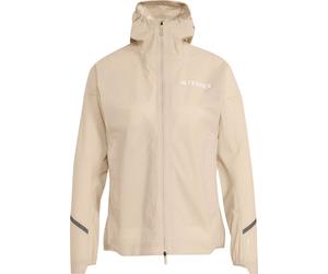 Adidas - Giacca da trail impermeabile - W XPR Light Rain Jacket Taumer per Donne - Taglia M - Beige