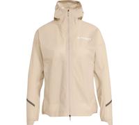 Adidas - Giacca da trail impermeabile - W XPR Light Rain Jacket Taumer per Donne - Taglia XS - Beige