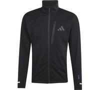 Adidas - Giacca elasticizzata e antivento - Xperior Cross Country Softshell Jkt M Black in Softshell - Taglia M - Nero
