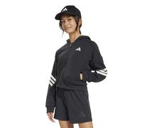 Adidas Giacca Future Icons 3-Stripes Full-Zip Hooded Junior Black/White 9-10 Anni Nero