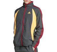 adidas Giacca Grigio/Rosso/Giallo Uomo Track Top, grigio, M
