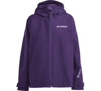 Adidas - Giacca impermeabile in GORE-TEX - Xperior 2L Gore-Tex Performance Jacket W Aurora Plum per Donne - Taglia M - Viola