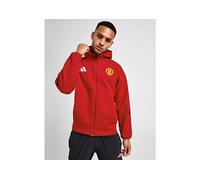 adidas Giacca Inno Pre Partita Manchester United FC, Rosso M