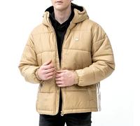 Adidas Giacca Invernale Da Uomo Puffer Foderata Parka Camel Ocker Beige L