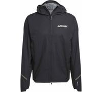 Adidas - Giacca leggera e impermeabile e traspirante - Xperior Light Rain Jkt M Black per Uomo - Taglia S - Nero