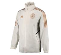Adidas Giacca Pioggia DFB Germania Dfb Rain Jkt Uomo Beige NEU HL9338